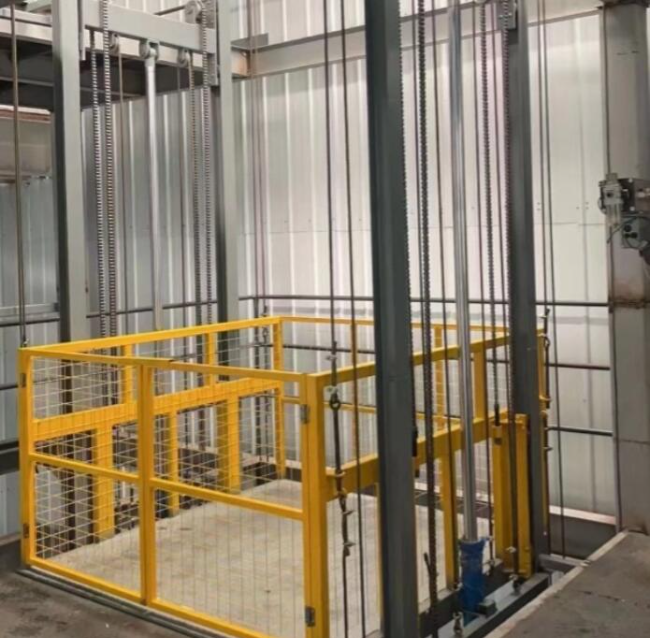 昆山导轨式升降机一般加工周期